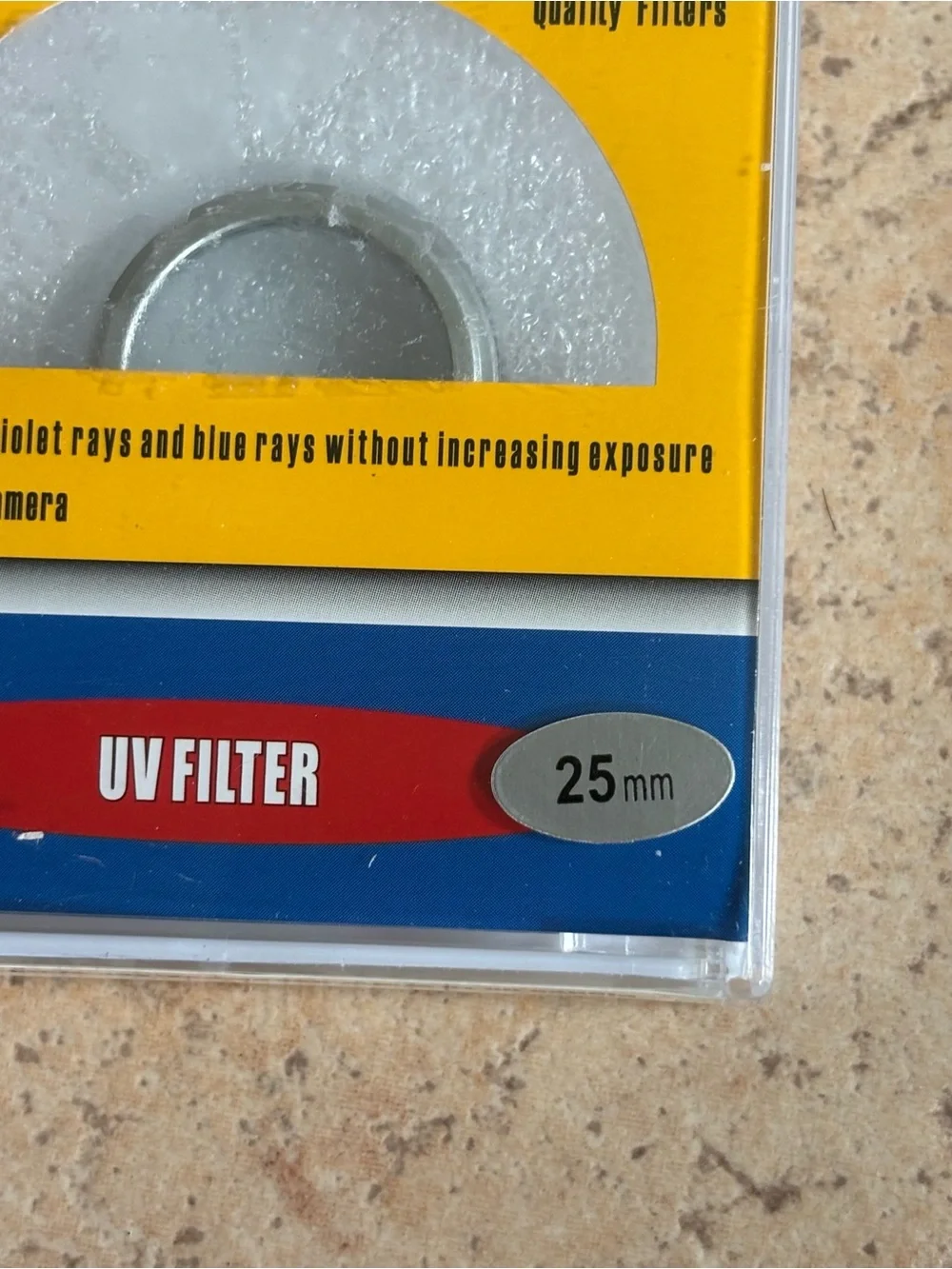 Digital Camera Digital Concepts Video 25mm UV Filter – Silver High Quality